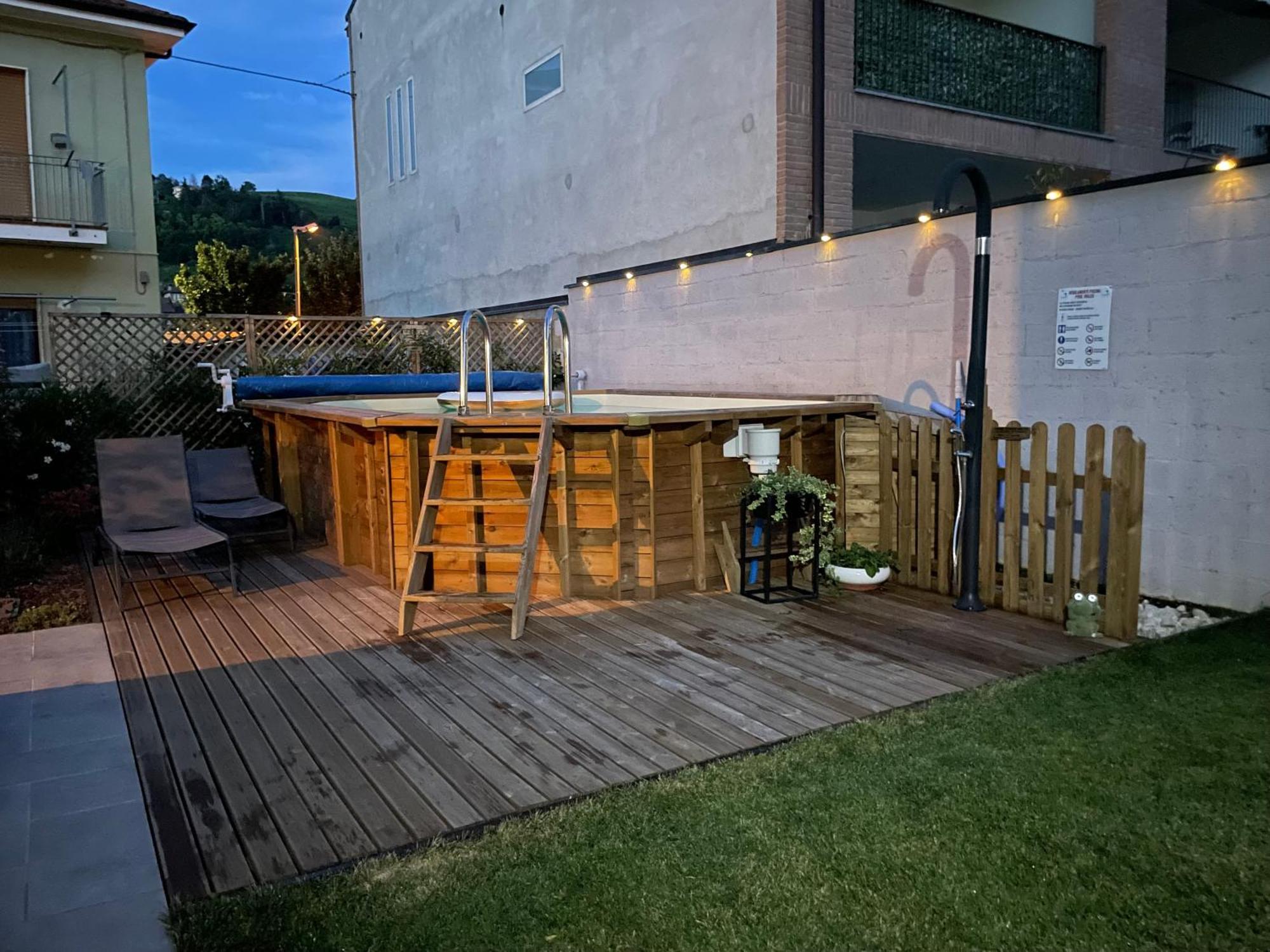 アルバ Casa Piero, Relax E Piscina Privata Tra Le Colline Delle Langheヴィラ エクステリア 写真